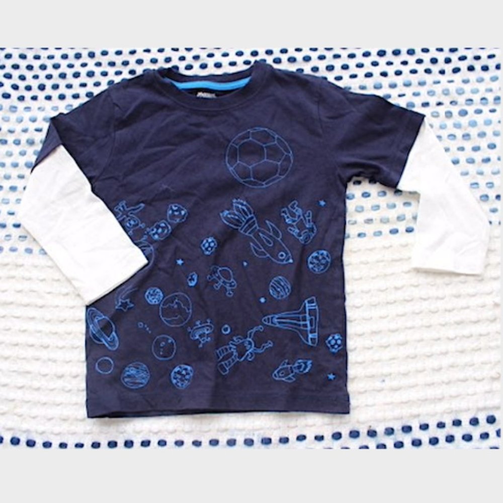 NEW Gymboree Space Long Sleeve Shirt